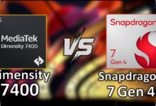 Dimensity 7400 Has a Faster Download Claim, but Snapdragon Pulls Ahead in Power